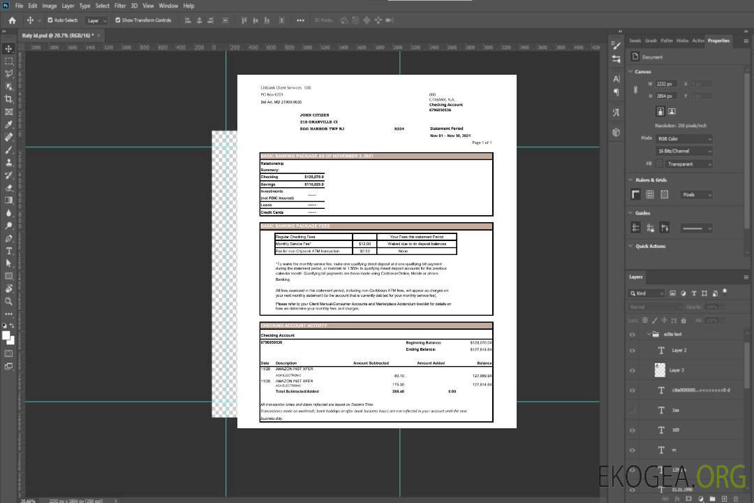 USA City Bank excel pdf template USA City Bank excel pdf template